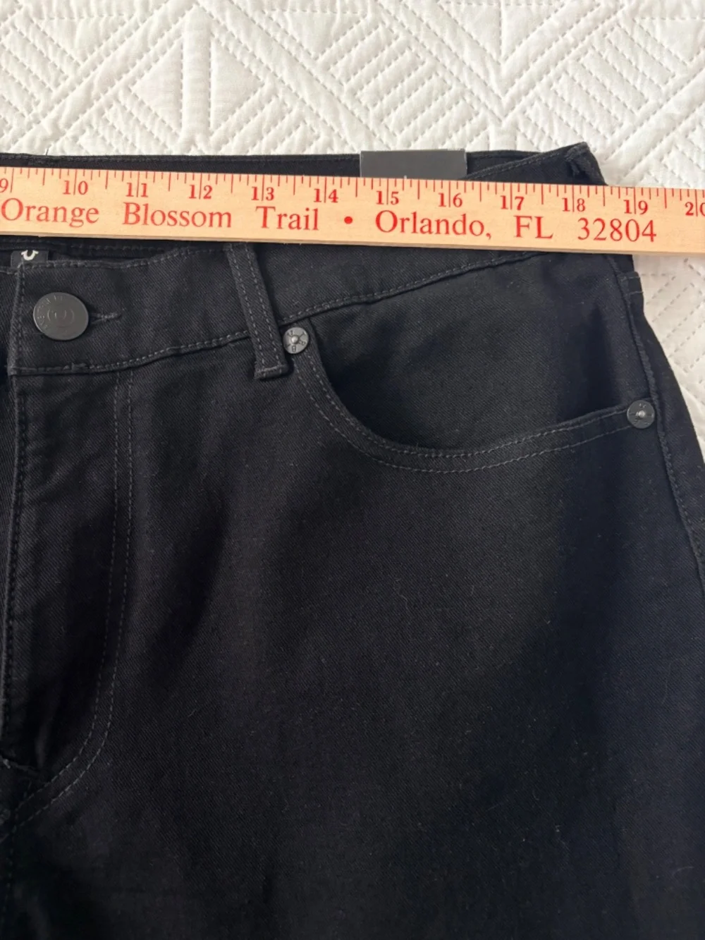 True Religion Geno No Flap SN Relaxed Slim Men's Jeans Body Rinse Black 36 x 32